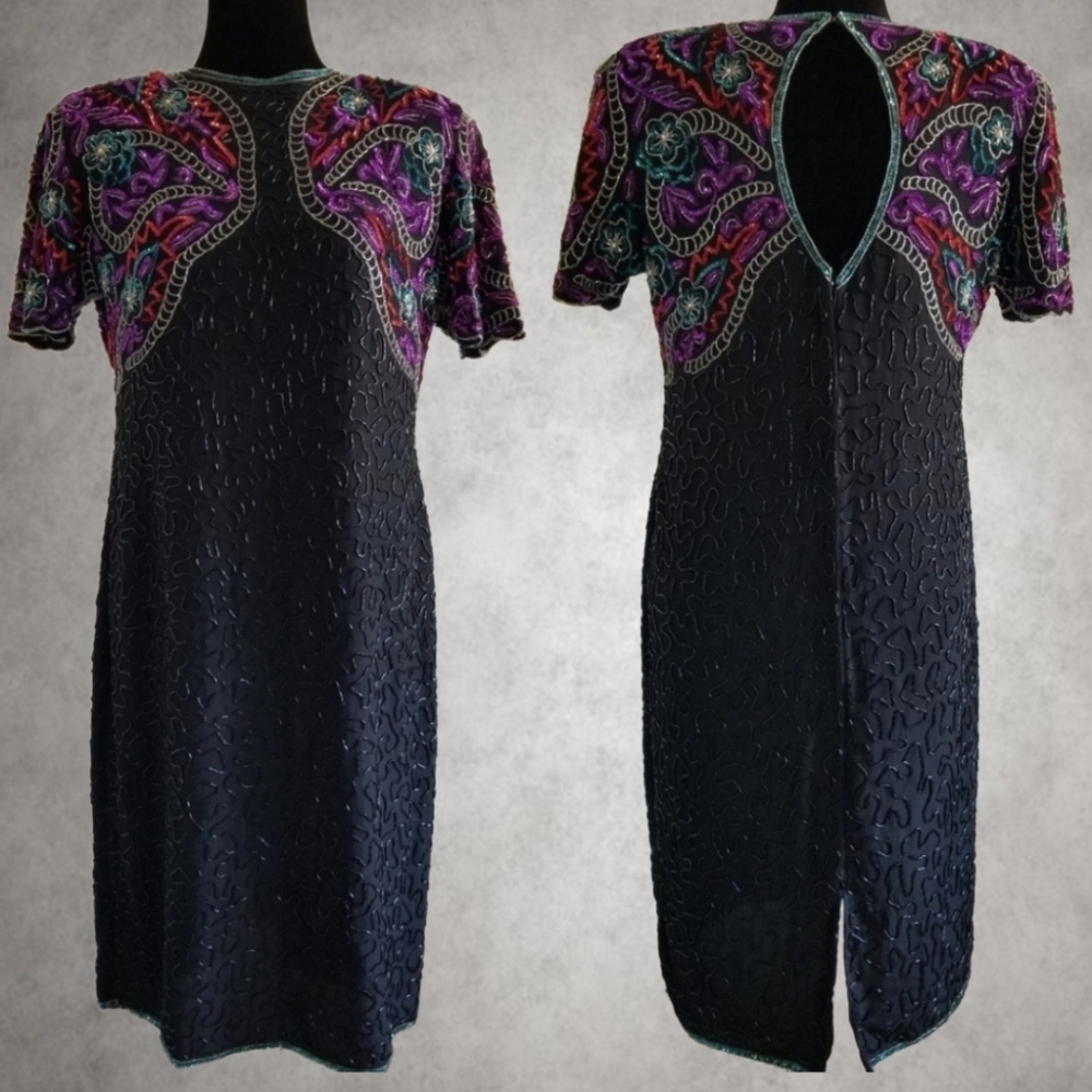 Vintage Mark & John Beaded Dress